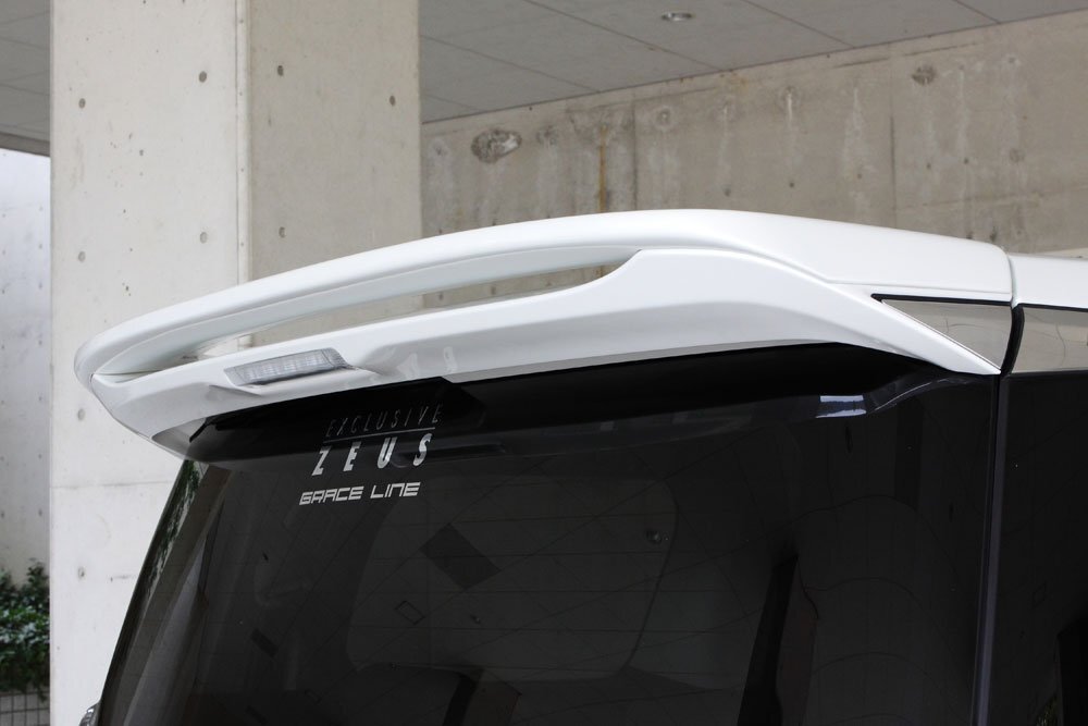M'z SPEED リアウイング 未塗装 FRP アルファードハイブリッド AYH30W H27.1~H29.12 SR MC前拍卖