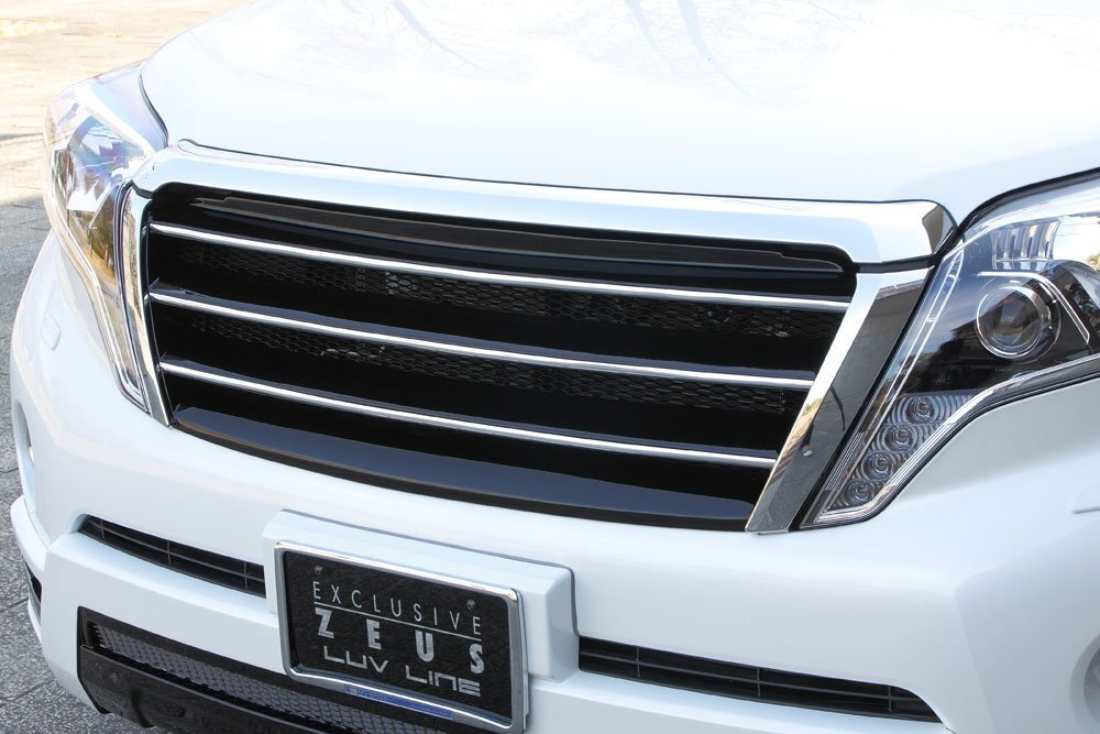 M'z SPEED フロントグリル 未塗装 FRP ランドクルーザープラド GDJ150W GDJ151W GRJ150W GRJ151W TRJ150W H25.9~H29.8拍卖