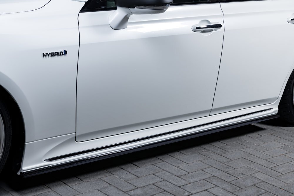 M'z SPEED サイドステップ プレシャスホワイトパール (090) FRP クラウン ARS220 H30.6~R4.8 RS拍卖