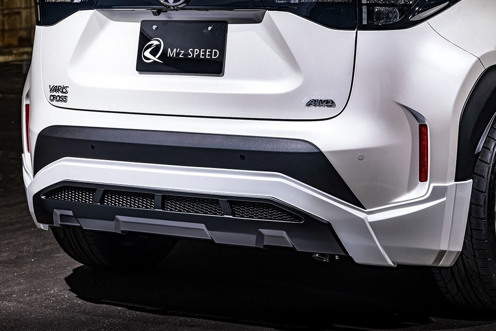 M'z SPEED リアアンダースポイラー 未塗装 ABS ヤリスクロス MXPB10 MXPB15 MXPJ10 MXPJ15 R2.8~ アドベンチャー/GRスポーツ除く拍卖