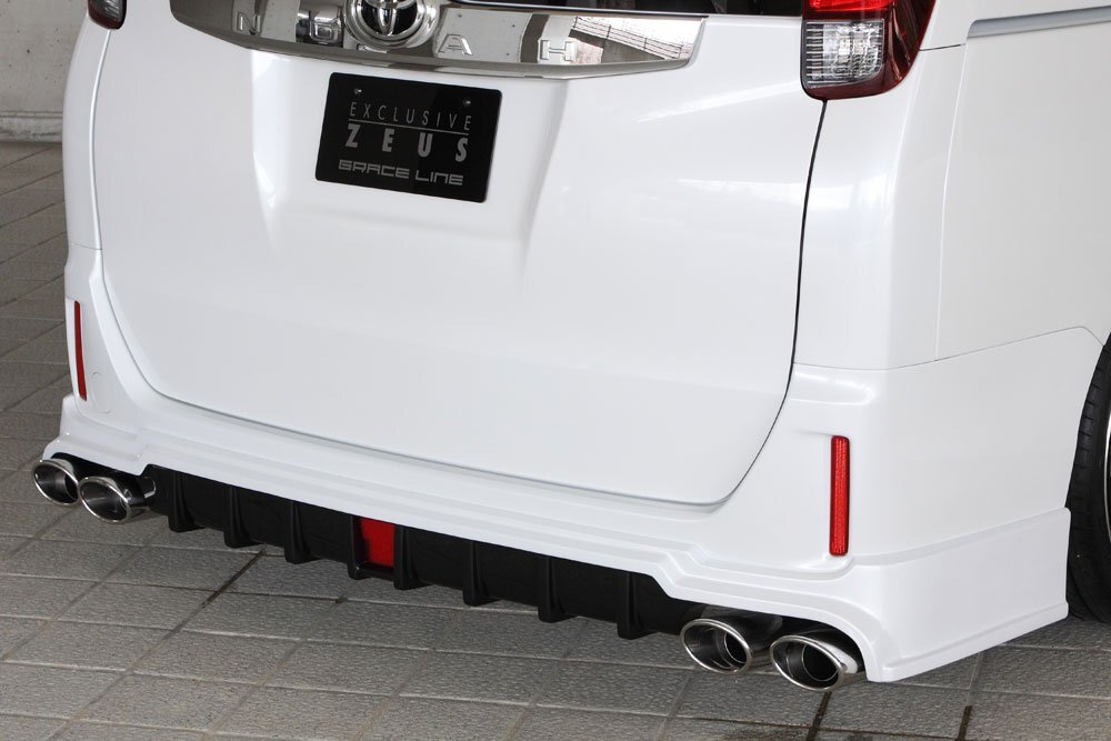 M'z SPEED リアアンダースポイラー 塗り分け塗装 (070/202) FRP ノア 80系 H26.1~H29.7 G/X/X Vパッケージ MC前 ICS付車除く拍卖