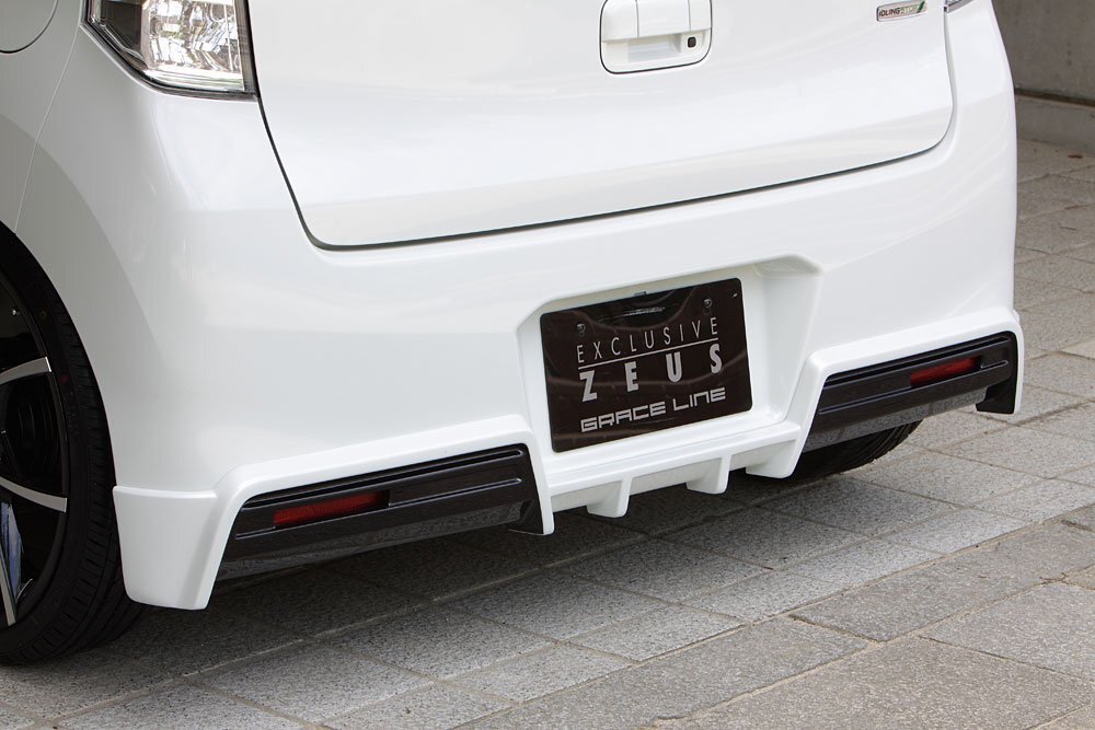 M'z SPEED リアアンダースポイラー 塗り分け塗装 (Z7T/ZJ3) FRP ワゴンRスティングレー MH34S H25.7~H26.7拍卖