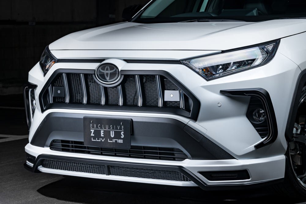 M'z SPEED フロントハーフスポイラー 塗り分け塗装 (070/MB) ABS RAV4 AXAH52 AXAH54 MXAA52 MXAA54 H31.4~ アドベンチャー除く拍卖