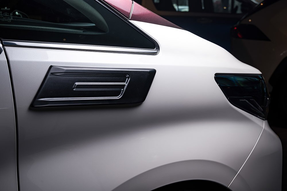 M'z SPEED フェンダーダクト つや消しブラック AES アルファードハイブリッド AYH30W H30.1~R5.5 SR/S MC後拍卖