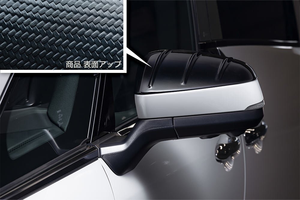 M'z SPEED ドアミラーカバー カーボン AES アルファード AGH40W AGH45W R5.6~ エグゼクティブラウンジ/Z拍卖