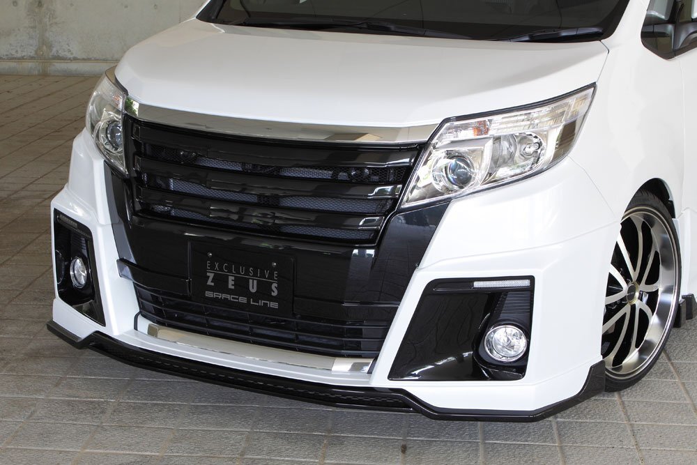 M'z SPEED フロントハーフスポイラー 未塗装 FRP ノア ZRR80W ZRR85W H26.1~H29.7 Si MC前拍卖
