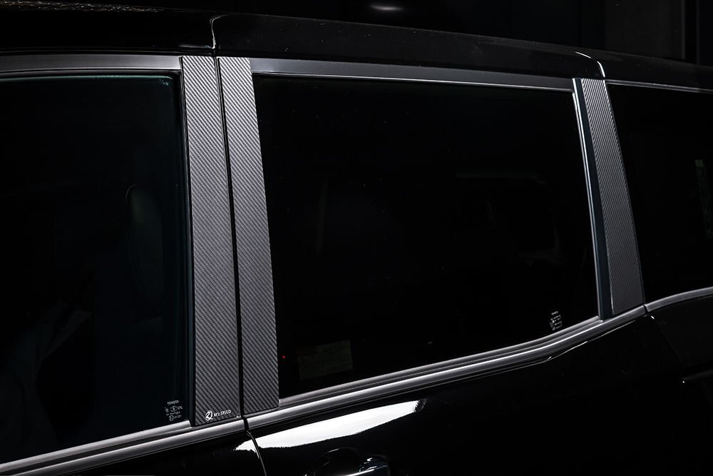 M'z SPEED ピラーパネル カーボン AES ノア ZWR80W H29.8~R3.12 ハイブリッドSi MC後拍卖