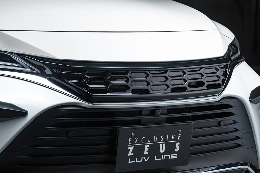 M'z SPEED フロントグリル ブラック (202) ABS ハリアーハイブリッド AXUH80 AXUH85 R2.6~拍卖