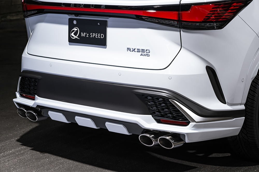 M'z SPEED リアアンダースポイラー つや消しブラック AES レクサス RX500h TALH17 R4.11~ Fスポーツ拍卖