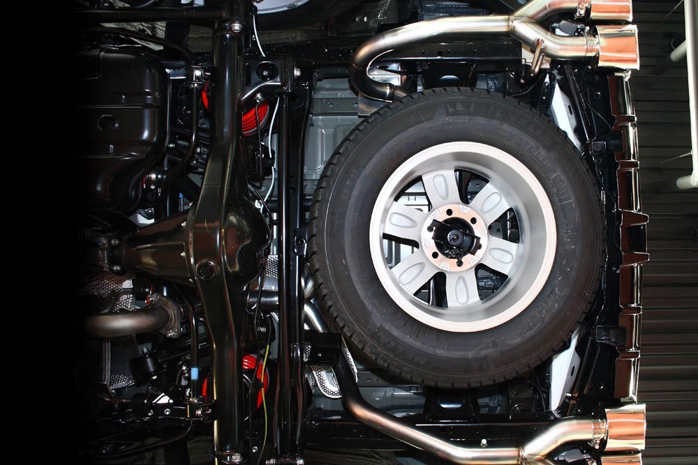 M'z SPEED エキゾーストシステム (MZ34-2) チタン ランドクルーザープラド CBA-TRJ150W H25.9~H29.8 2TR-FE拍卖