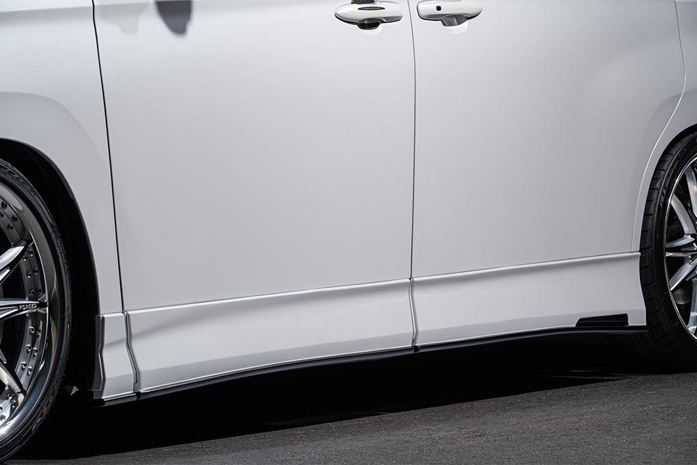 M'z SPEED サイドステップ 塗り分け塗装 (218/BK) AES ノア MZRA90W MZRA95W R4.1~ S-Z/S-G ユニバーサルステップ付車除く拍卖