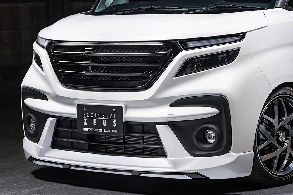 M'z SPEED フロントハーフスポイラー 塗り分け塗装 (ZVR/ZMV) ABS ソリオバンディット MA37S R2.12~拍卖