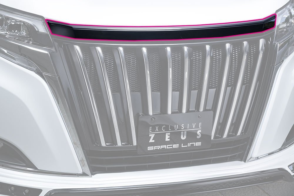 M'z SPEED フードトップモール 未塗装 FRP エスクァイア ZWR80G H29.6~R3.12 ハイブリッド拍卖