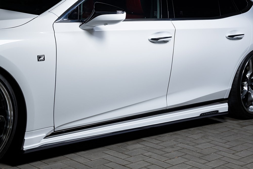 M'z SPEED サイドステップ 未塗装 FRP レクサス LS500h GVF50 GVF55 H29.10~R2.10 Fスポーツ拍卖