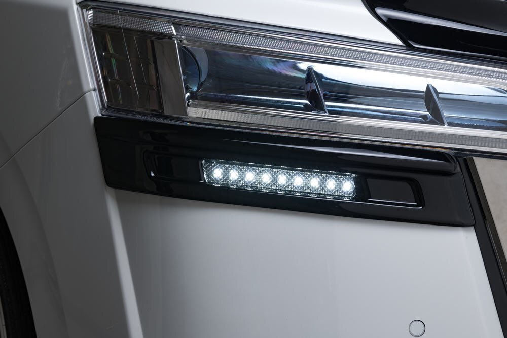 M'z SPEED デイライトキット 未塗装 FRP ヴェルファイア AGH30W AGH35W GGH30W GGH35W H30.1~R5.5 V/X/エグゼクティブラウンジ MC後拍卖