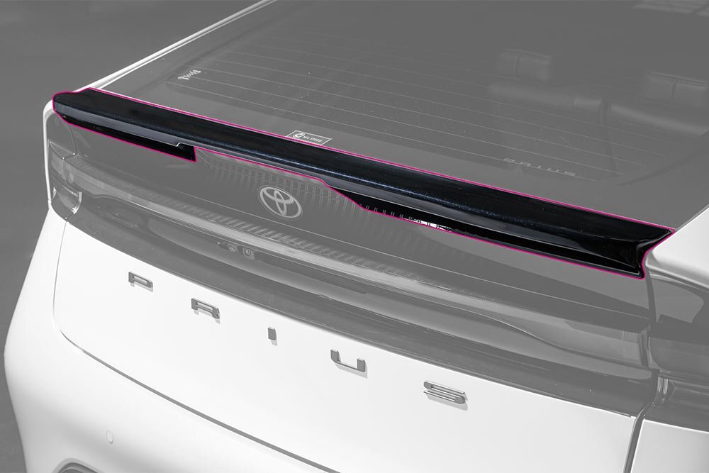 M'z SPEED リアゲートスポイラー プラチナホワイトパールマイカ (089) ABS プリウス MXWH60 MXWH61 MXWH65 ZVW60 ZVW65 R5.1~拍卖