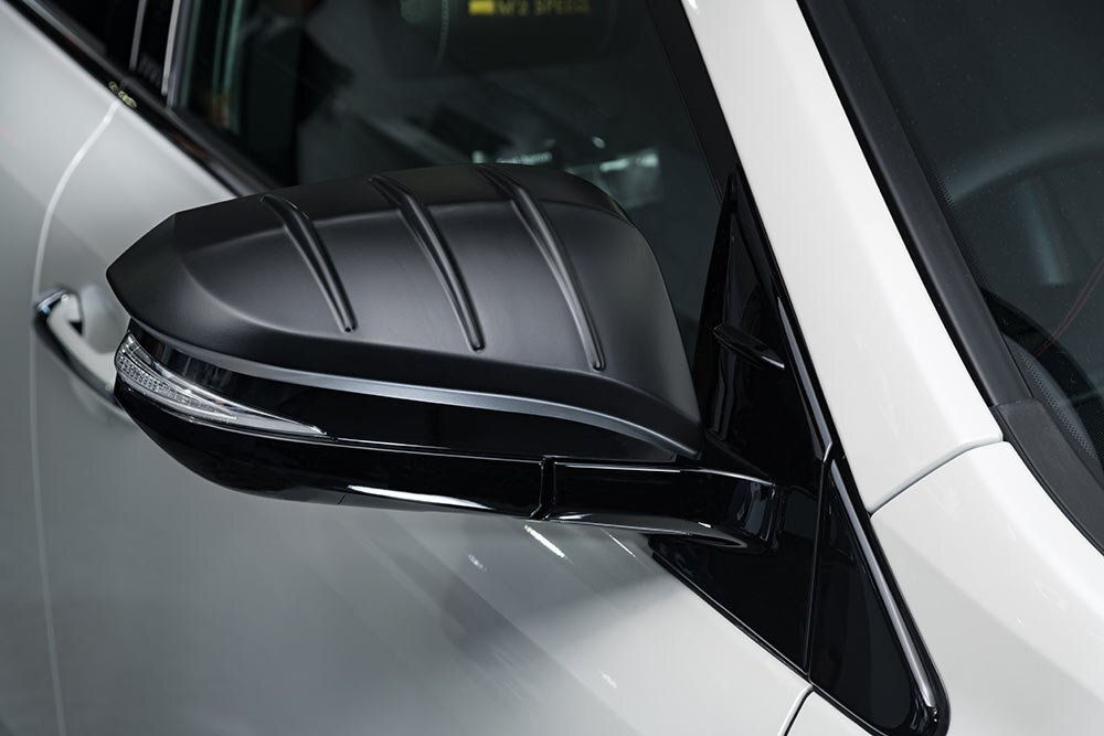 M'z SPEED ドアミラーカバー マットブラック ABS ノア ZWR80W H28.1~H29.7 ハイブリッドSi MC前拍卖