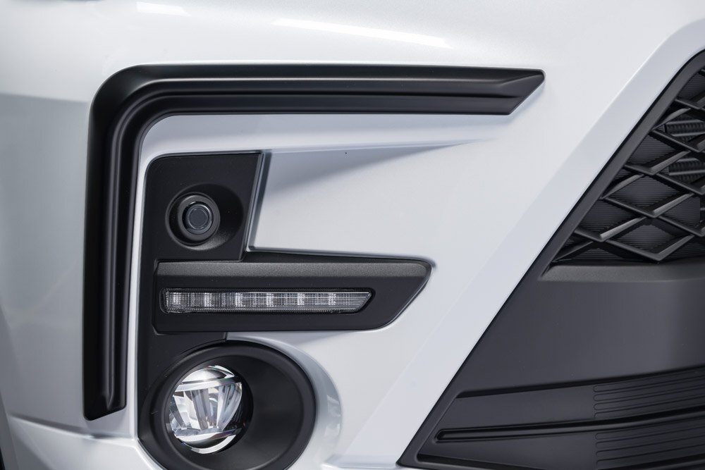 M'z SPEED フロントバンパーガーニッシュ ブラックマイカメタリック (X07) ABS ライズ A200A R1.11~拍卖