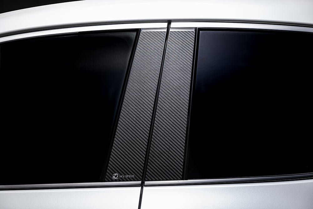 M'z SPEED ピラーパネル カーボン AES クラウンスポーツ AZSH36W AZSH37W R5.11~ RS/Z拍卖