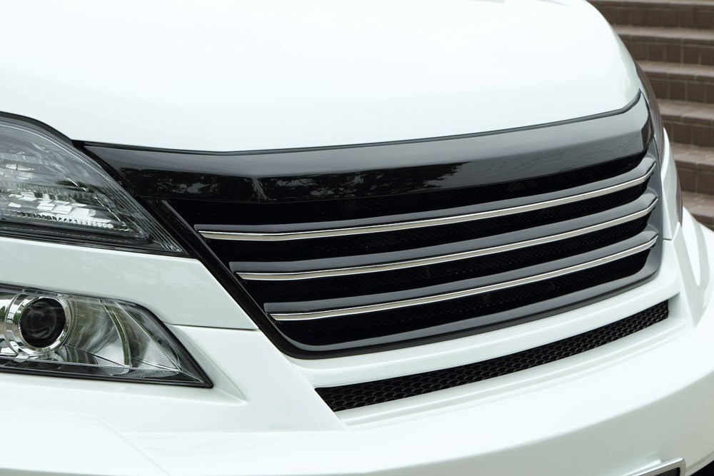 M'z SPEED フロントグリル ブラック(202) ABS ヴェルファイア 20系 H23.11~H26.12 MC後 カメラ無 ワイドモニター無 ミリ波レーダー無拍卖