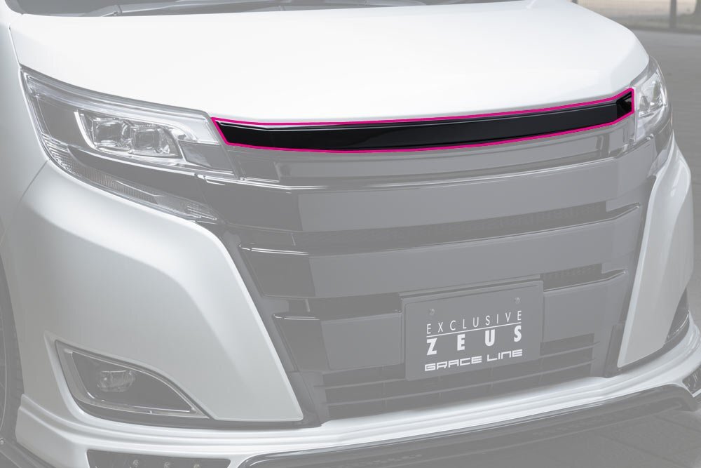 M'z SPEED フードトップモール 未塗装 FRP ノア ZWR80G H29.8~R3.12 ハイブリッドG/X MC後拍卖