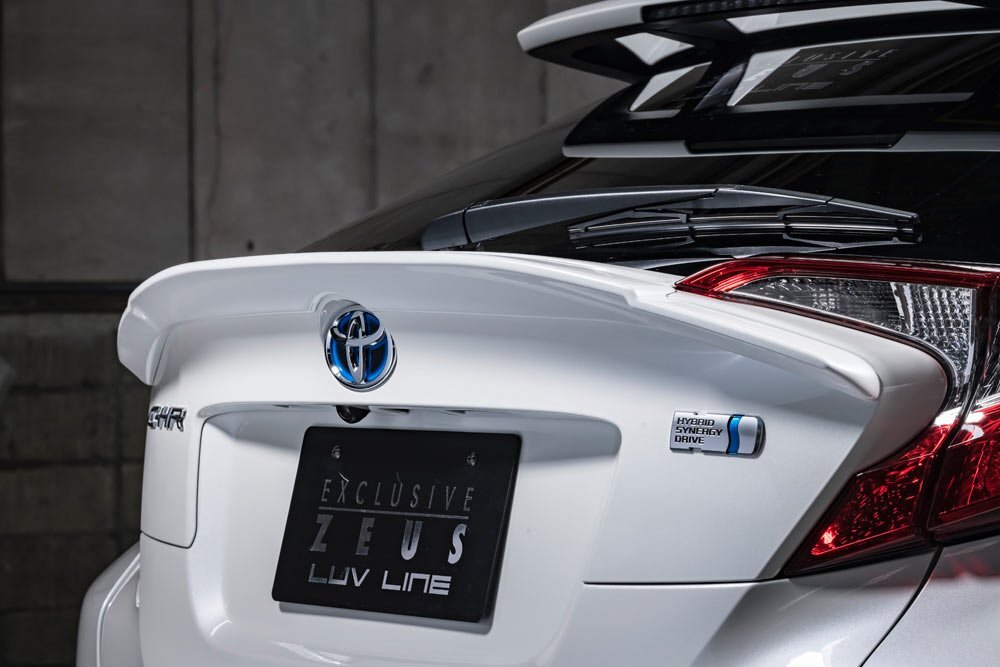 M'z SPEED リアゲートスポイラー 未塗装 FRP C-HR NGX10 NGX50 ZYX11 R1.10~R5.7 S/S-T MC後拍卖