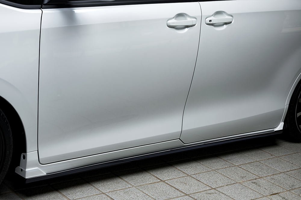 M'z SPEED サイドステップ ブラック (202) FRP ノア ZWR80G H29.8~R3.12 ハイブリッドG/X MC後拍卖