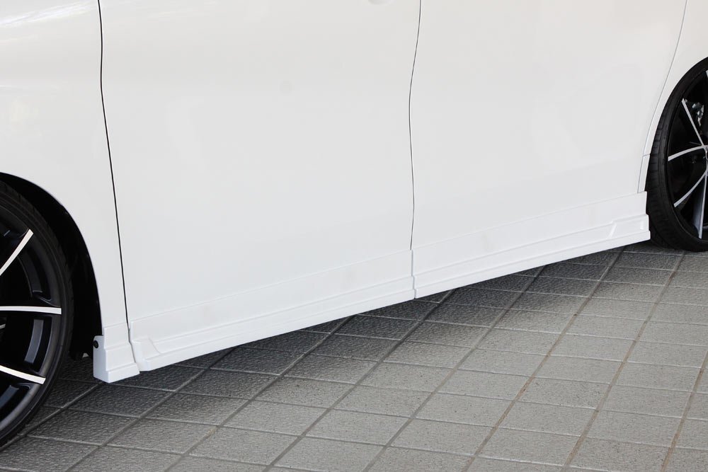 M'z SPEED サイドステップ ホワイト (070) FRP ヴェルファイア 30系 H27.1~H29.12 エグゼクティブラウンジ/VL/V/X MC前拍卖