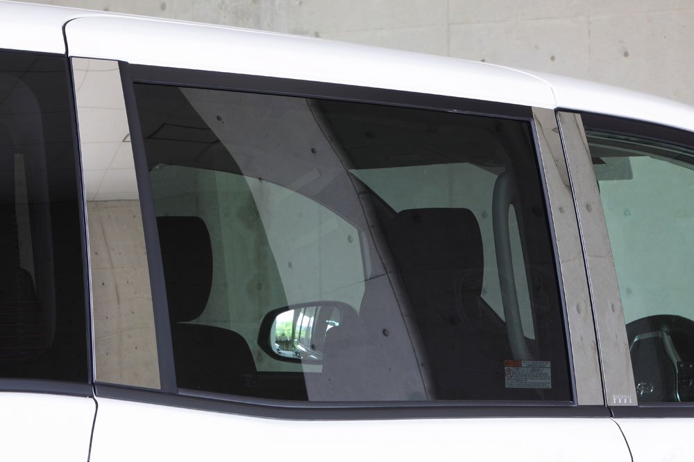 M'z SPEED ステンレスピラーリフレクター ステンレス ヴォクシー ZWR80G H26.1~H29.7 ハイブリッドV/X MC前拍卖