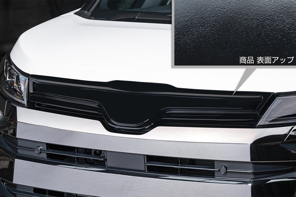 M'z SPEED フードトップモール つや消しブラック AES ノア ZWR90W ZWR95W R4.1~ ハイブリッドS-Z/S-G拍卖