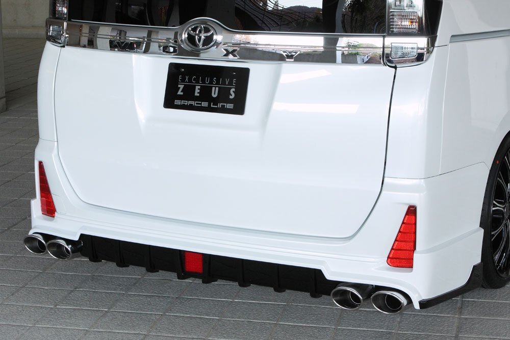 M'z SPEED リアアンダースポイラー 塗り分け塗装 (070/202) FRP ヴォクシー ZRR80W ZRR85W H26.1~H29.7 ZS MC前 ソナー無車拍卖