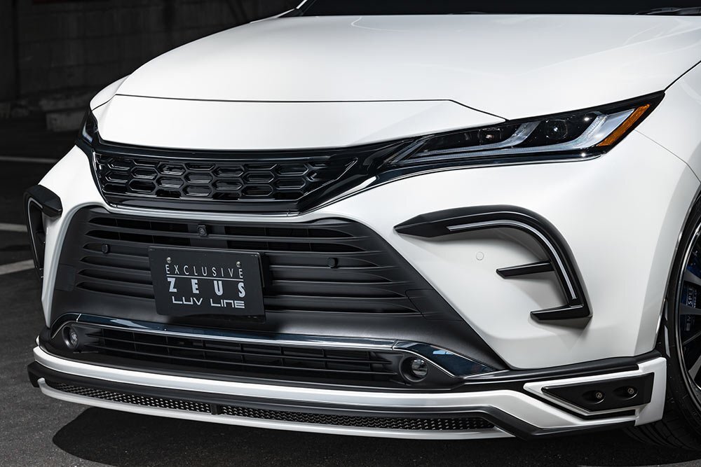 M'z SPEED フロントハーフスポイラー 未塗装 ABS ハリアー MXUA80 MXUA85 R2.6~拍卖