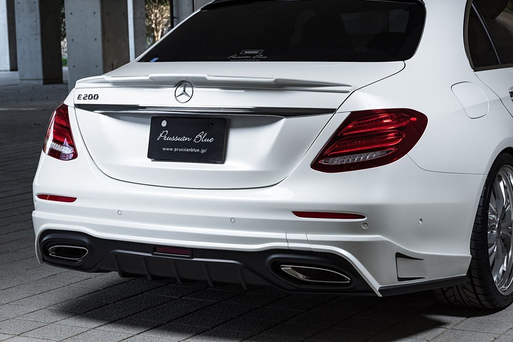 M'z SPEED リアアンダースポイラー 未塗装 FRP ベンツ Eクラス (W213) 213042C H28.7~R2.8 E200 アバンギャルド スポーツ AMGライン拍卖