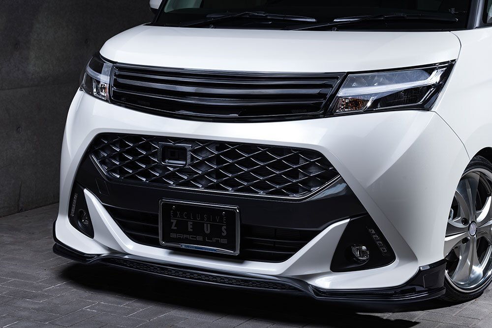 M'z SPEED フロントハーフスポイラー 未塗装 FRP タンク M900A M910A H28.11~R2.8拍卖