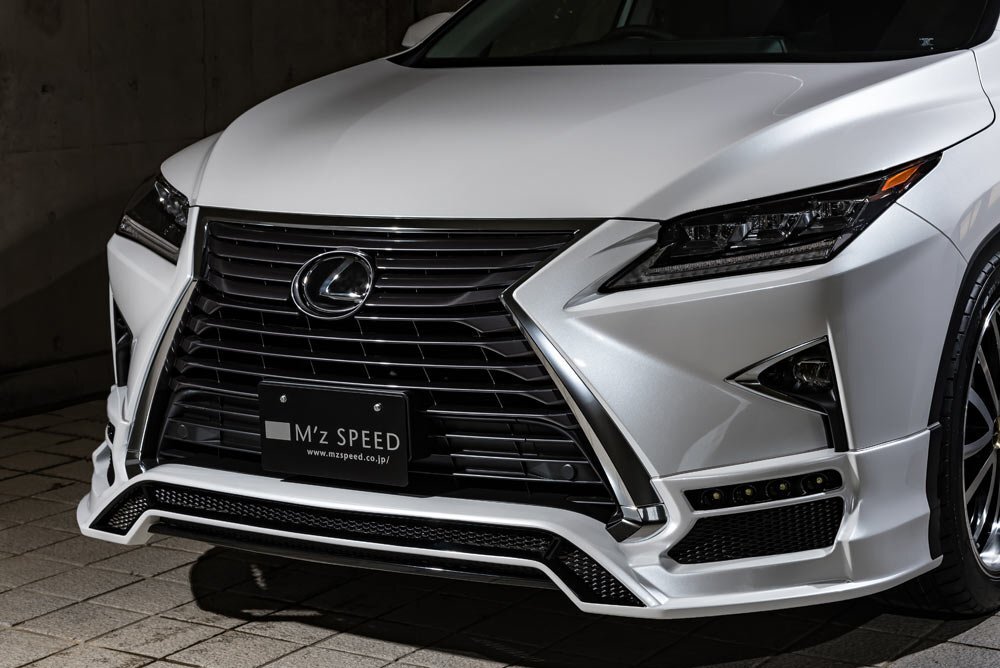 M'z SPEED フロントハーフスポイラー 塗り分け塗装 (085/212) FRP レクサス RX450h GYL20W GYL25W GYL26W H27.10~R1.9拍卖