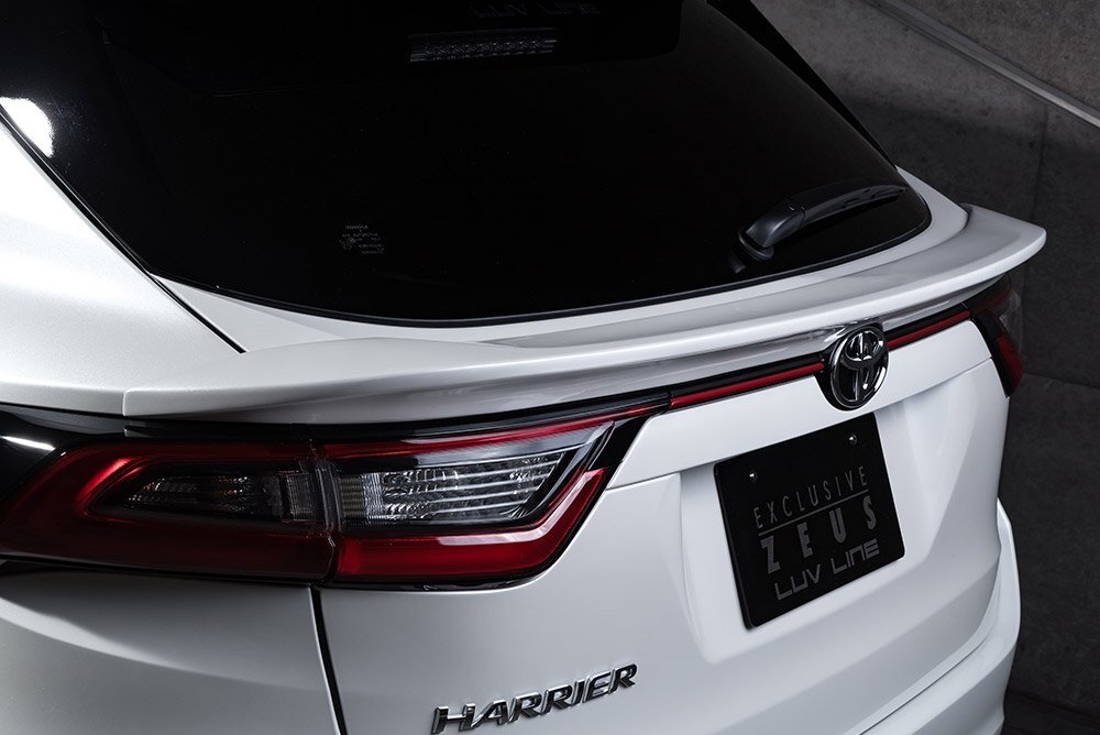 M'z SPEED リアゲートウイング 未塗装 FRP ハリアーハイブリッド AVU65W H29.6~R2.5 MC後拍卖