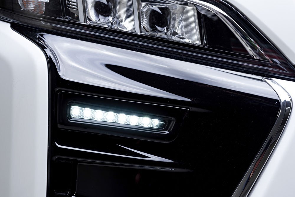 M'z SPEED デイライトキット ブラック (202) FRP ヴォクシー ZRR80W ZRR85W H29.8~R3.12 ZS MC後拍卖