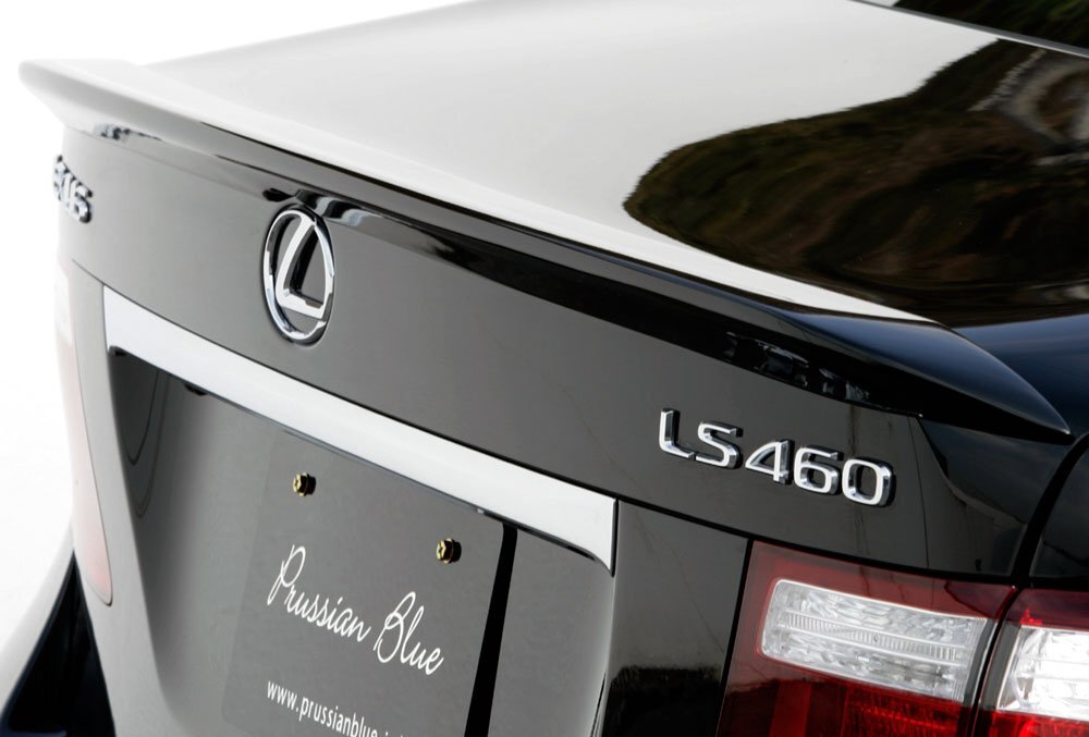 M'z SPEED トランクスポイラー 未塗装 FRP レクサス LS600hL UVF46 H18.9~H21.9 MC前拍卖
