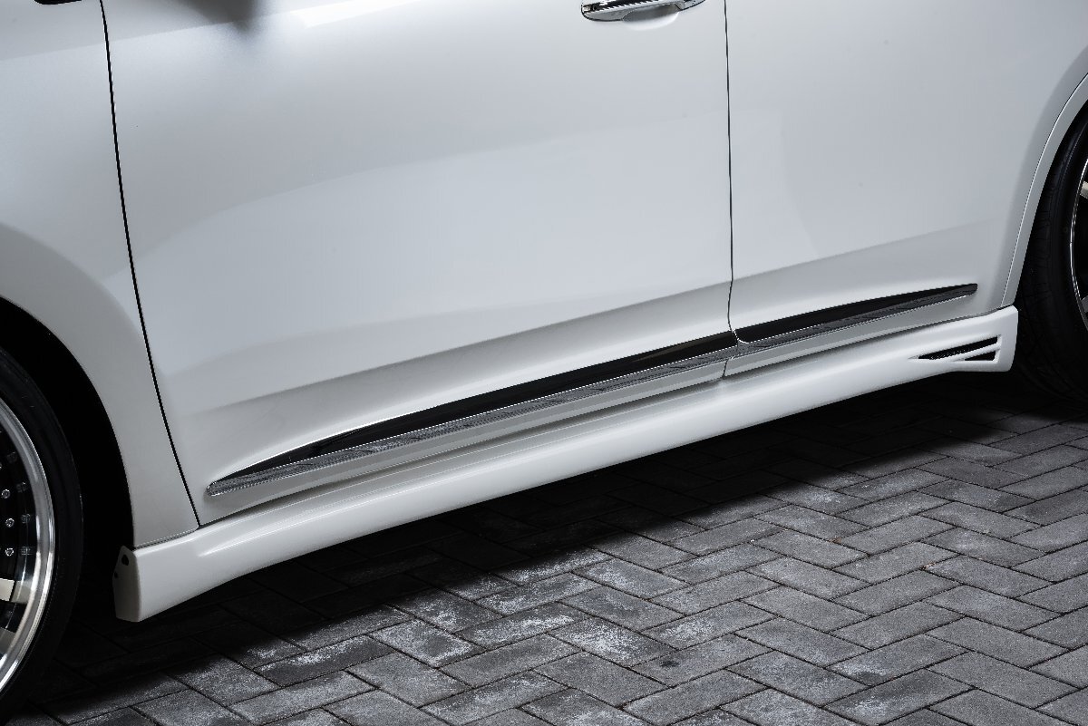 M'z SPEED サイドステップ 未塗装 FRP ハリアーハイブリッド AVU65W H25.12~H29.5 MC前拍卖