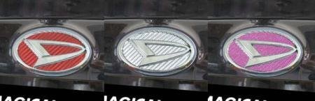 ハセプロ マジカルカーボン リアエンブレム ムーヴカスタム L160S L150S L152S 2004/12~拍卖