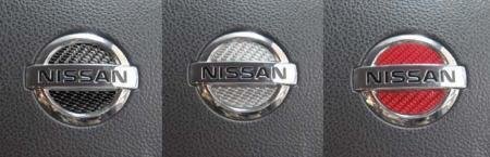 ハセプロ マジカルカーボン ステアリングエンブレム キューブキュービック BGZ11 YGZ11 2003/9~拍卖