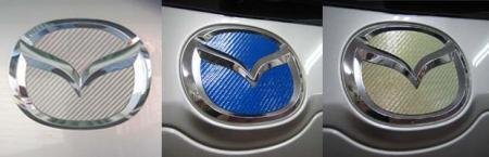 ハセプロ マジカルカーボン リアエンブレム デミオ DE3AS DE3FS DE5FS DEJFS 2007/7~2011/5拍卖