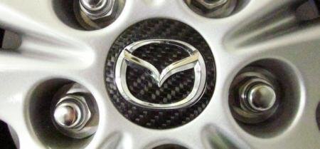 ハセプロ マジカルカーボン ホイールキャップエンブレム アクセラスポーツ BL5FW BLEAW BLEFW BLFFW 2009/6~拍卖