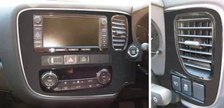 ハセプロ マジカルアートレザーバックスキンルックNEO センターパネル アウトランダーPHEV GG2W 2013/1~2015/6拍卖