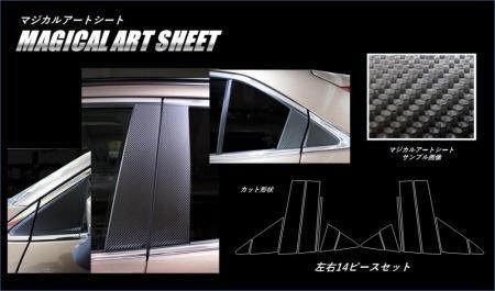 ハセプロ マジカルアートシート ピラーフルセット エクリプスクロス GK1W 2018/3~拍卖