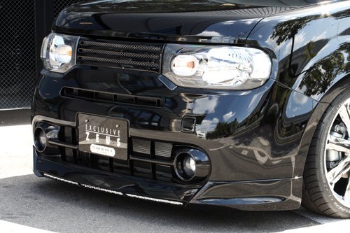 M'z SPEED フロントハーフスポイラー 未塗装 FRP キューブ NZ12 Z12 H20.11~R1.12拍卖