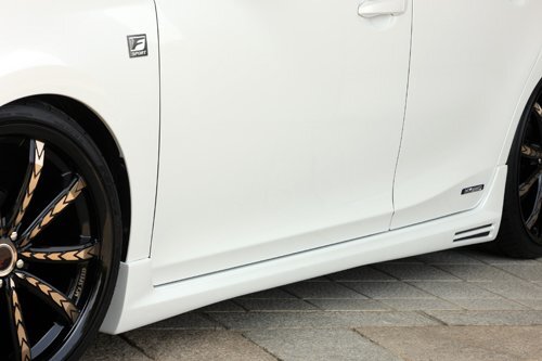 M'z SPEED サイドステップ 未塗装 FRP レクサス CT200h ZWA10 H23.1~H25.12拍卖