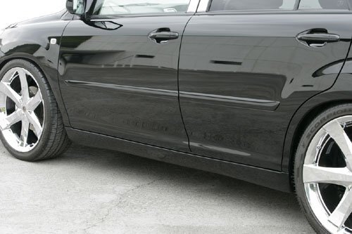 M'z SPEED サイドステップ 未塗装 FRP ハリアーハイブリッド MHU38W H17.3~H24.8拍卖