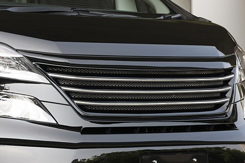 M'z SPEED フロントグリル ブラック (202) ABS ヴェルファイア 20系 H20.5~H23.10 MC前 カメラ有車 ミリ波レーダー無車拍卖