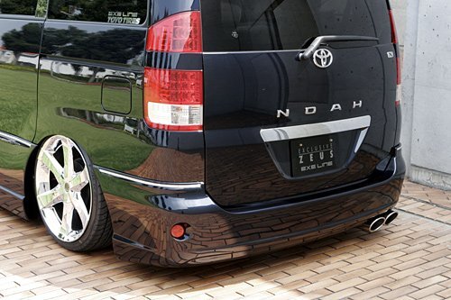 M'z SPEED リアバンパースポイラー 未塗装 FRP ノア AZR60G AZR65G H16.8~H19.5 MC後拍卖